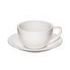 Чашка для кофе с блюдцем 280 мл MHW-3BOMBER Latte Cup Белая eb75b351 фото