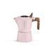 Гейзерна кавоварка з подвійним клапаном MHW-3BOMBER Double Valve Moka Pot 100 мл Рожева efdcd4d5 фото