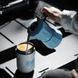 Гейзерна кавоварка з подвійним клапаном MHW-3BOMBER Double Valve Moka Pot 100 мл Блакитна 22271888 фото 5